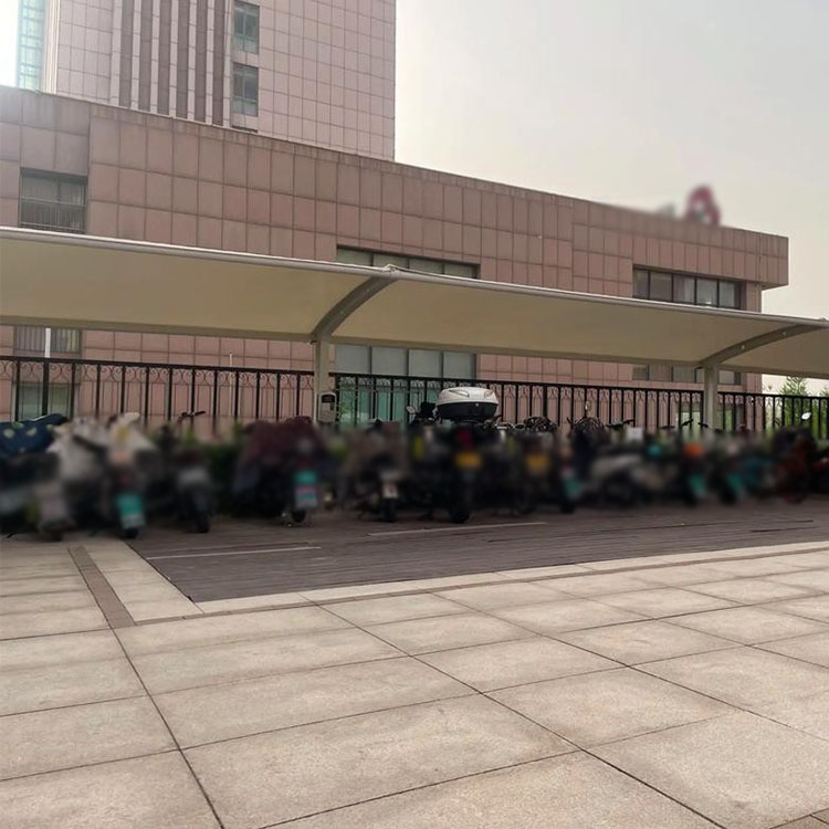 平阴县膜结构电动车棚